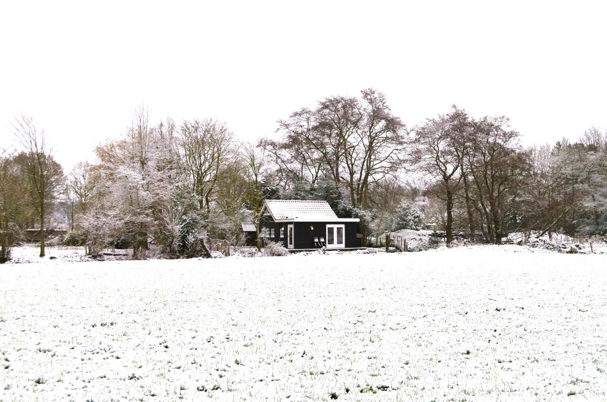 Prive In Een Bosrijke Omgeving Welkom Bij Gastenverblijf Het Ontsnapte Schaap In Jubbega Buitenkant foto